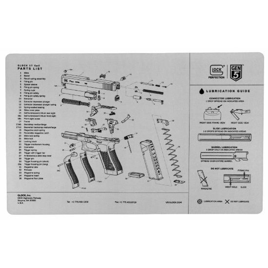 Picture of GLOCK OEM BENCH MAT, GEN 5
