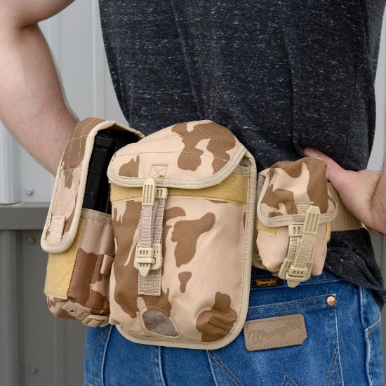 Picture of CZECH DESERT CAMO BELT & POUCH SET