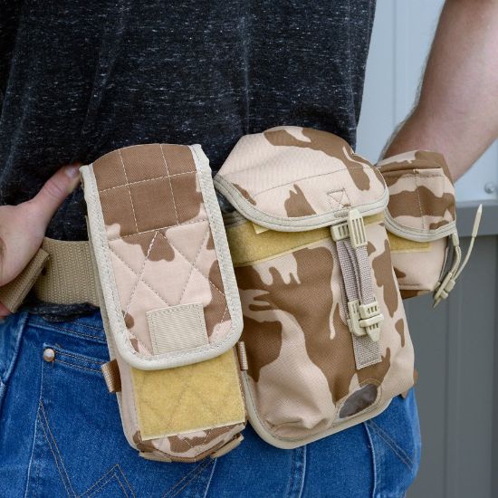 Picture of CZECH DESERT CAMO BELT & POUCH SET
