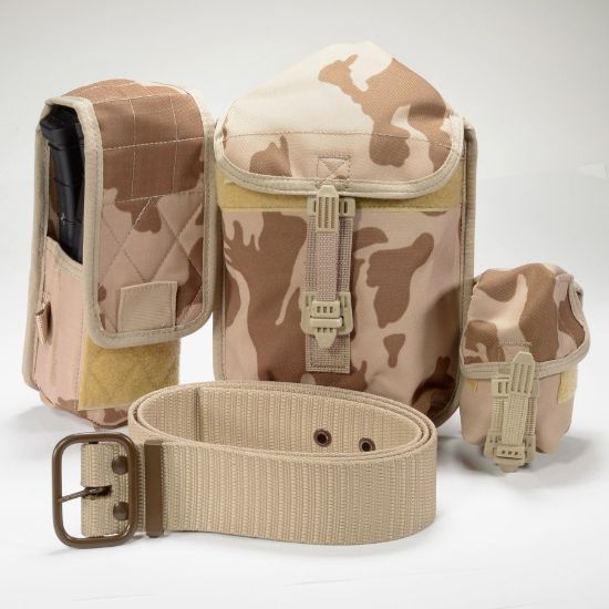 Picture of CZECH DESERT CAMO BELT & POUCH SET