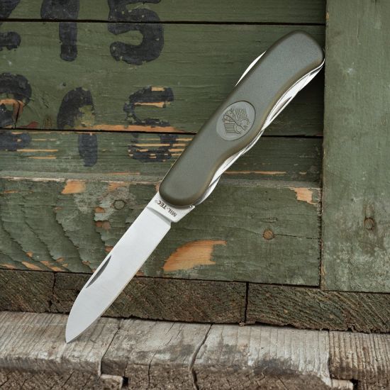 Picture of OD MULTI FUNCTION KNIFE NEW, BUNDESWEHR LOGO