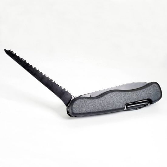 Picture of BLACK MULTI FUNCTION KNIFE NEW, BUNDESWEHR LOGO
