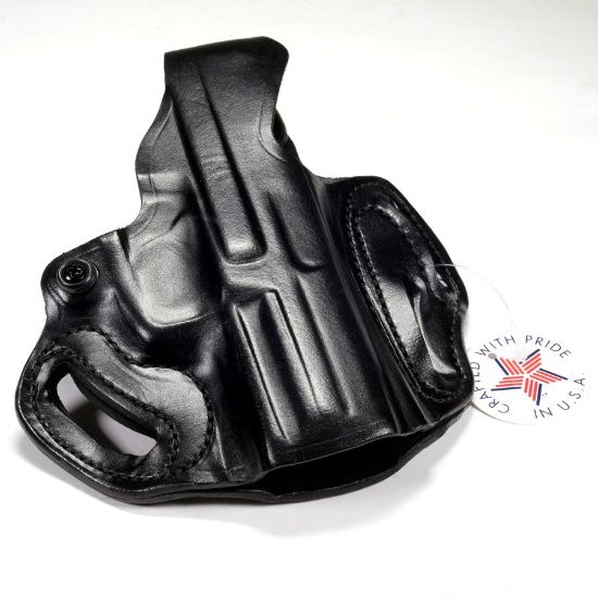Picture of DESANTIS GUNHIDE VP9 THUMB BREAK SCABBARD BELT HOLSTER, RIGHT HAND, BLACK