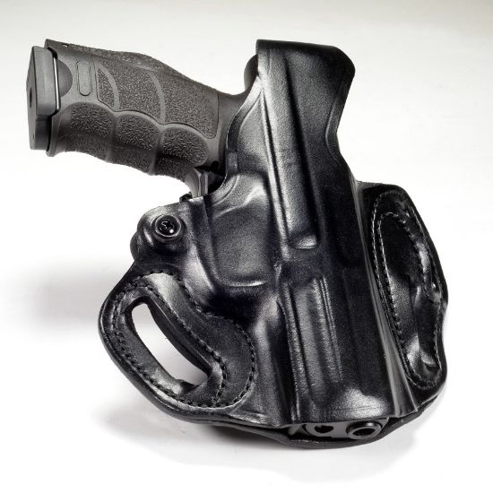 Picture of DESANTIS GUNHIDE VP9 THUMB BREAK SCABBARD BELT HOLSTER, RIGHT HAND, BLACK