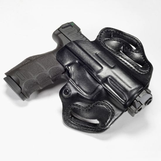 Picture of DESANTIS GUNHIDE VP9SK VP9 SPEED SCABBARD BELT HOLSTER, RIGHT HAND, BLACK