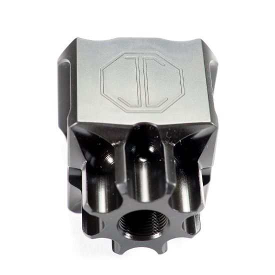 Picture of JMAC LAF-28 LOUD AND FLASHY MUZZLE BRAKE, 1/2X28