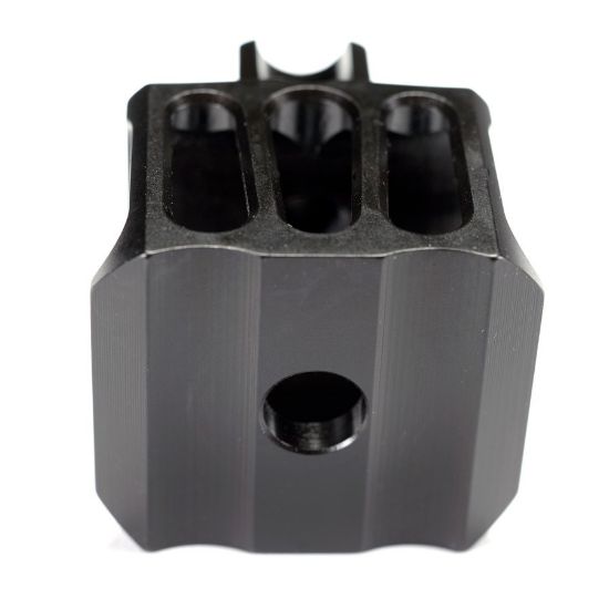 Picture of JMAC LAF-28 LOUD AND FLASHY MUZZLE BRAKE, 1/2X28