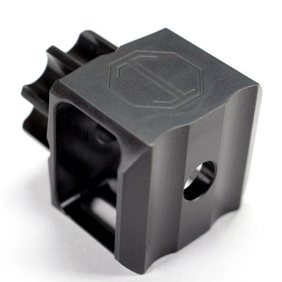 Picture of JMAC LAF-28 LOUD AND FLASHY MUZZLE BRAKE, 1/2X28