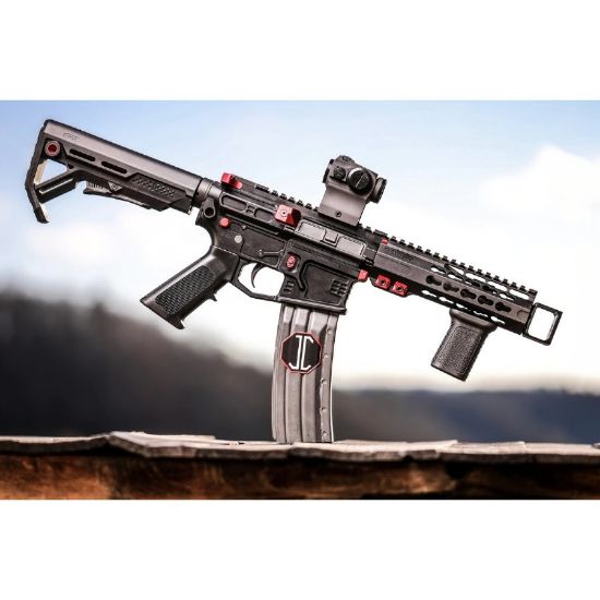 Picture of JMAC LAF-28 LOUD AND FLASHY MUZZLE BRAKE, 1/2X28