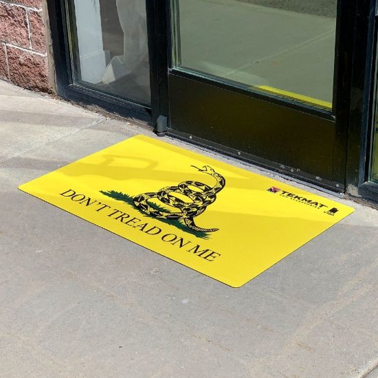 Picture of DON'T TREAD ON ME TEKMAT WORK MAT / DOOR MAT, 25x42
