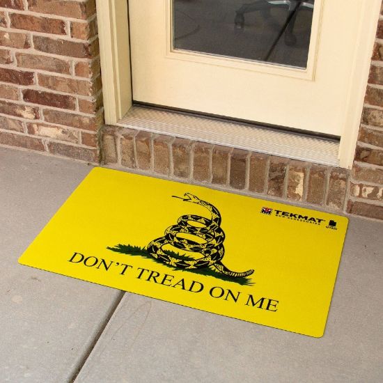 Picture of DON'T TREAD ON ME TEKMAT WORK MAT / DOOR MAT, 25x42