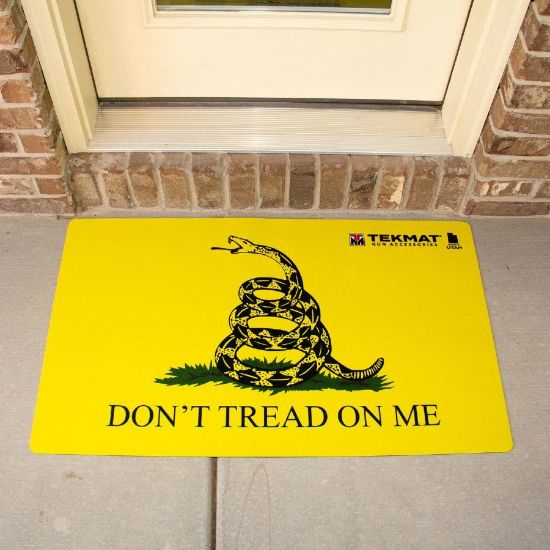 Picture of DON'T TREAD ON ME TEKMAT WORK MAT / DOOR MAT, 25x42