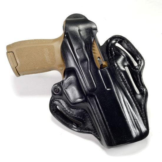 Picture of DESANTIS GUNHIDE THUMB BREAK SCABBARD BELT HOLSTER, SIG P320/250 FULL SIZE