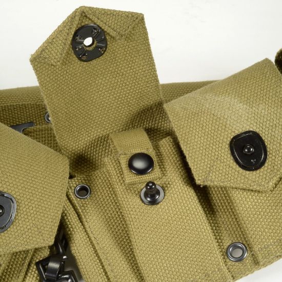 Picture of M1 GARAND M1923 KHAKI AMMO BELT NEW