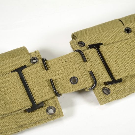 Picture of M1 GARAND M1923 KHAKI AMMO BELT NEW