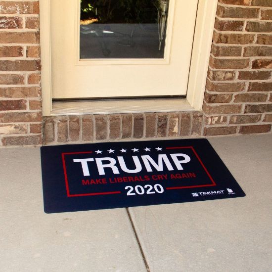 Picture of TRUMP - MAKE LIBERALS CRY AGAIN TEKMAT WORK MAT / DOOR MAT, 25x42