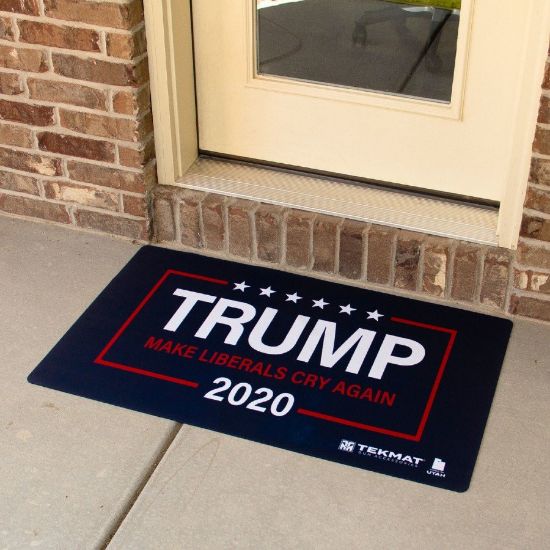 Picture of TRUMP - MAKE LIBERALS CRY AGAIN TEKMAT WORK MAT / DOOR MAT, 25x42