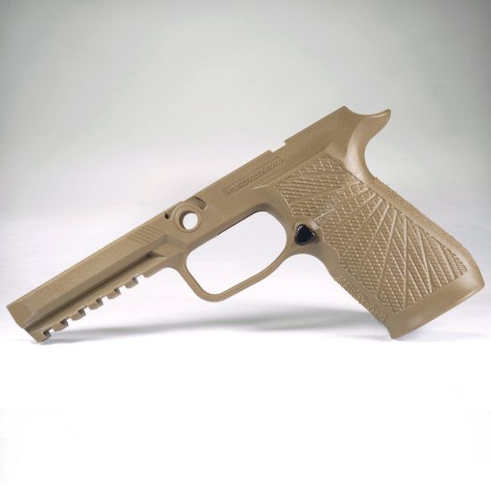 Picture of WILSON COMBAT WC320 GRIP MODULE, TAN, P320 FULL SIZE, NO-SAFETY