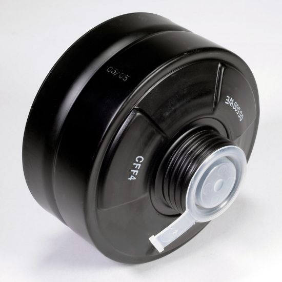 Picture of NEW FRENCH GAS MASK FILTER, STANDARD 40MM, FITS SOVIET OR NATO