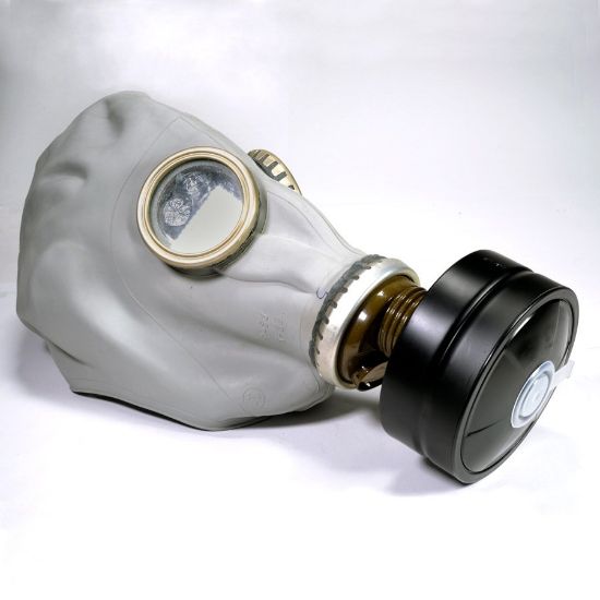 Picture of NEW FRENCH GAS MASK FILTER, STANDARD 40MM, FITS SOVIET OR NATO