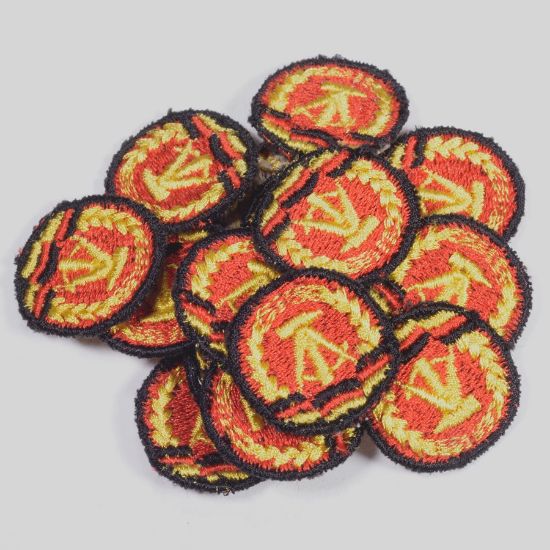 Picture of EAST GERMAN DDR WOVEN COCKADE, PATCH FOR CAP