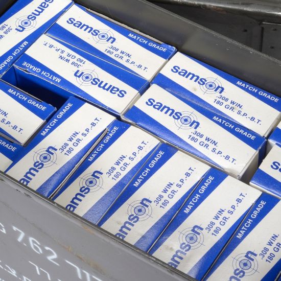 Picture of ISRAELI IMI 7.62x51MM 180GR MATCH AMMUNITION, BOX/20
