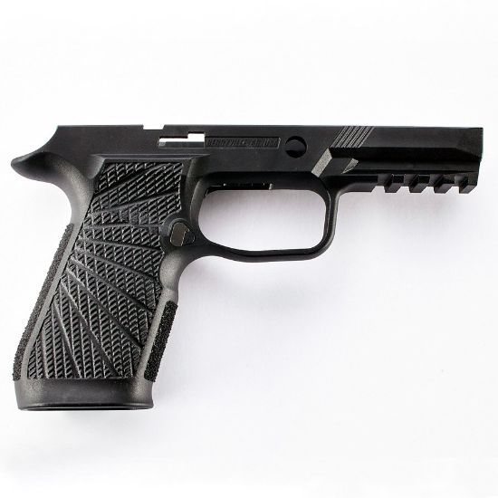 Picture of WILSON COMBAT WC320 GRIP MODULE, BLACK, P320 FULL SIZE, NO-SAFETY