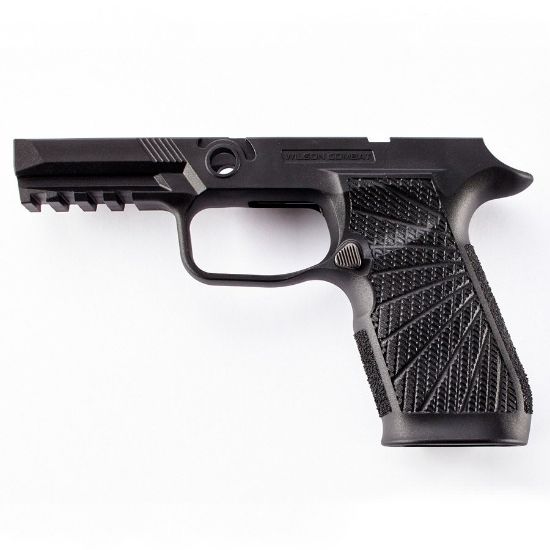 Picture of WILSON COMBAT WC320 GRIP MODULE, BLACK, P320 FULL SIZE, NO-SAFETY