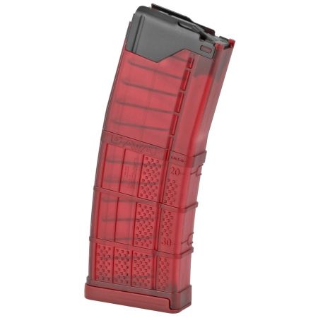 Picture of LANCER L5AWM 30RD RED TRANSLUCENT MAG, 5.56MM / .223REM