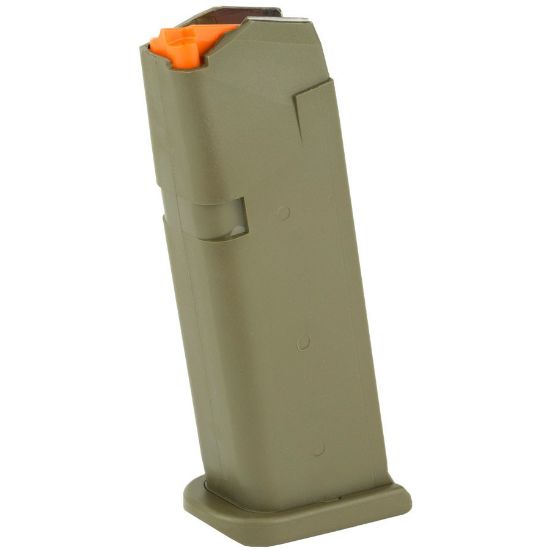 Picture of GLOCK OEM 9MM 15RD MAGAZINE, MODEL 19, OD