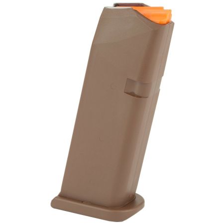 Picture of GLOCK OEM 9MM 15RD MAGAZINE, MODEL 19, FDE