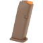 Picture of GLOCK OEM 9MM 15RD MAGAZINE, MODEL 19, FDE