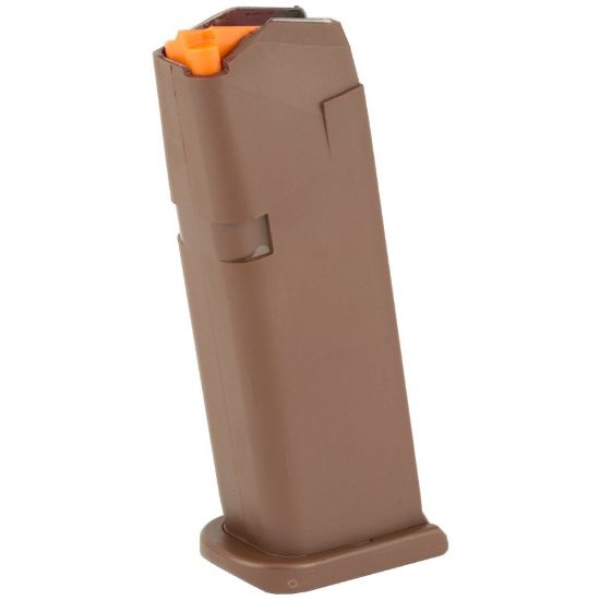 Picture of GLOCK OEM 9MM 15RD MAGAZINE, MODEL 19, FDE