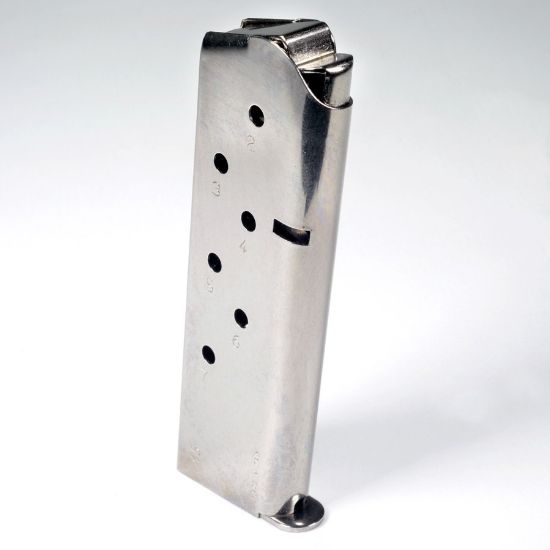 Picture of 1911 GOVERNMENT .45ACP 7RD NICKEL MAGAZINE, MEC-GAR