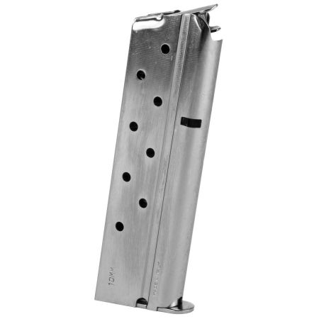 Picture of 1911 GOVERNMENT 10MM 8RD NICKEL MAGAZINE, MEC-GAR