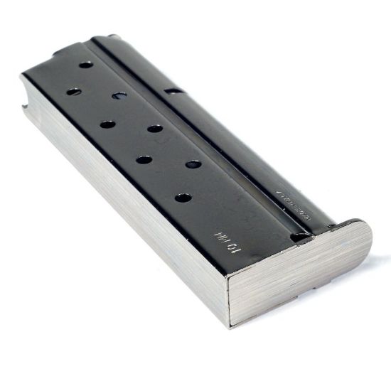 Picture of 1911 GOVERNMENT 10MM 8RD NICKEL MAGAZINE, MEC-GAR