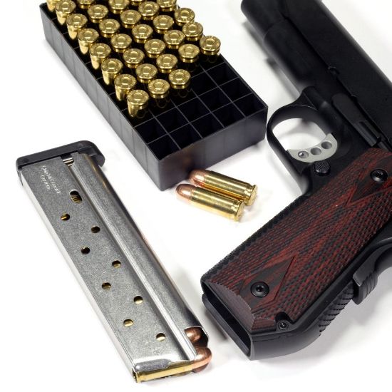 Picture of 1911 FULL SIZE .38 SUPER 10RD SS POWER MAG, CHIP MCCORMICK