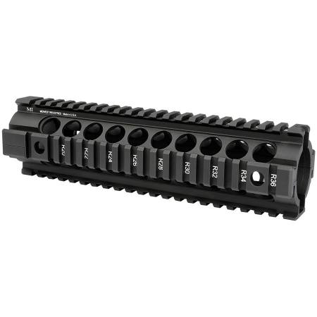 Picture of 9" GEN2 TWO-PIECE FREE FLOAT HANDGUARD, MOUNTS TO GI BARREL NUT, MIDWEST INDUSTRIES