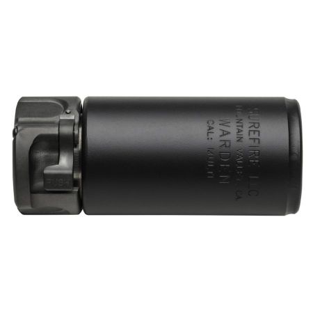 Picture of SUREFIRE WARDEN BLAST REGULATOR MULTI CALIBER 5.56 7.62 FLASH SUPPRESSOR, BLACK