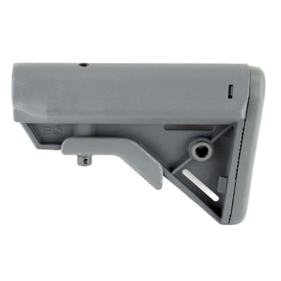 B5 Bravo Sopmod Mil-Spec Stock, Gray, Grey, Olive Drab Green, Made in USA by B5 Systems, AR, AR15 Buttstock, 814927020115, HX-B5-BRV-1117, RTG Parts