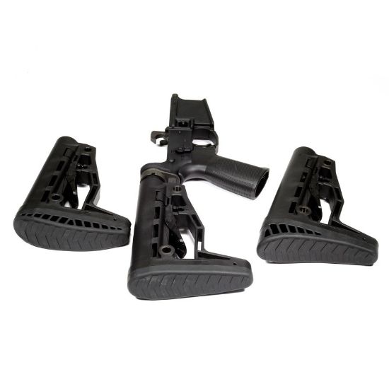 Picture of AC-SMG AR15 M4 MIL-SPEC BUTTSTOCK W/ 3 BUTTPADS, AC-UNITY