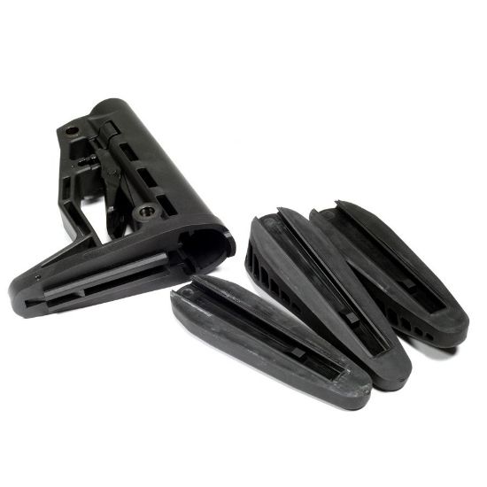 Picture of AC-SMG AR15 M4 MIL-SPEC BUTTSTOCK W/ 3 BUTTPADS, AC-UNITY