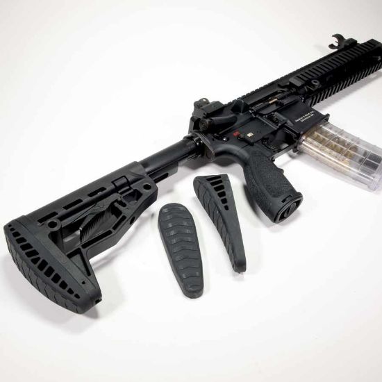 Picture of AC-SMG AR15 M4 MIL-SPEC BUTTSTOCK W/ 3 BUTTPADS, AC-UNITY