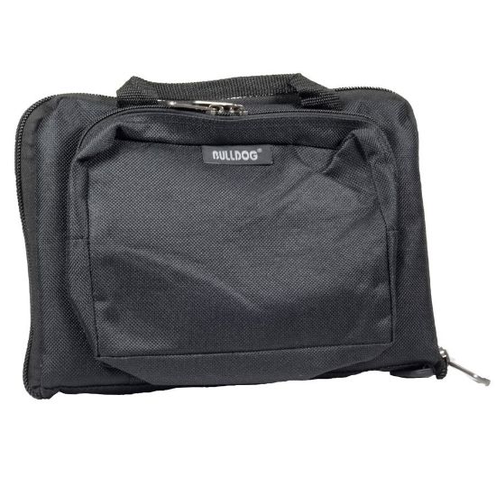 Picture of BULLDOG MINI RANGE BAG BLACK, PISTOL CASE WITH MAG POUCH