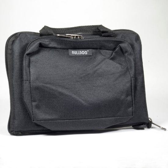 Picture of BULLDOG MINI RANGE BAG BLACK, PISTOL CASE WITH MAG POUCH