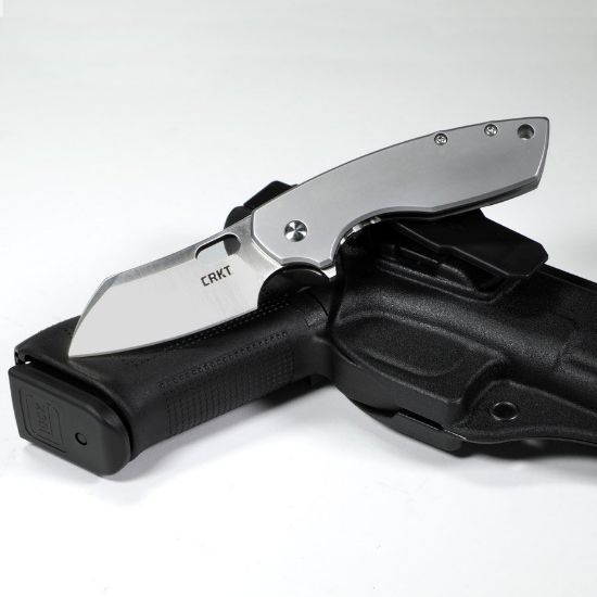 Picture of CRKT PILAR LARGE 2.67" PLAIN EDGE FOLDING KNIFE