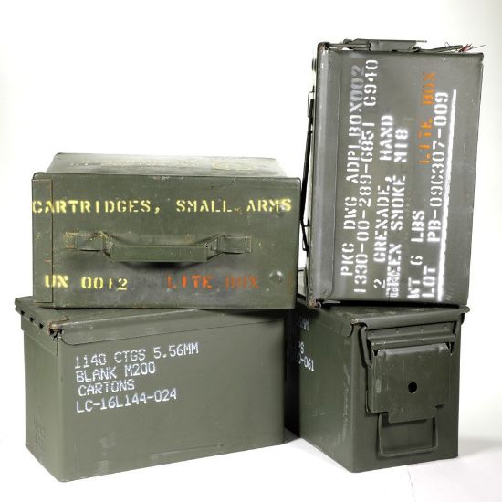 Picture of MILITARY SURPLUS 50 CAL AMMO CAN