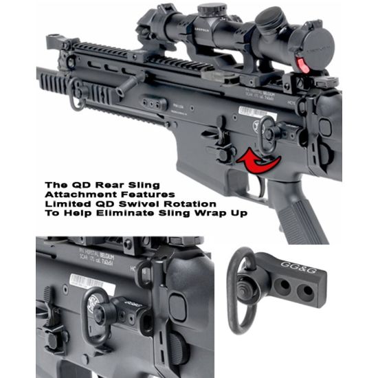 Picture of GG&G SCAR 16/17 QUICK DETACH REAR SLING MOUNT ASSEMBLY