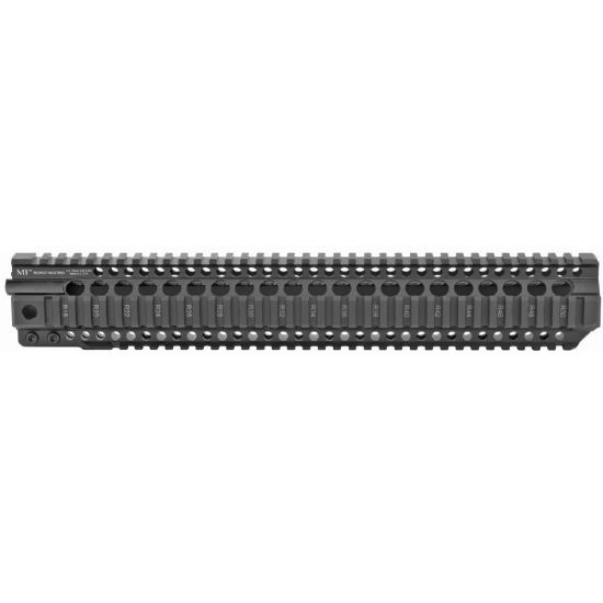 Midwest Industries Combat Rail T-Series 15 Inch Free Float Quad Rail Handguard, 15 Forend Forearm, AR AR15 M4, FFF, 812102031123, MI-CRT15, MI, RTG Parts