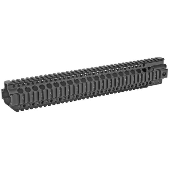 Midwest Industries Combat Rail T-Series 15 Inch Free Float Quad Rail Handguard, 15 Forend Forearm, AR AR15 M4, FFF, 812102031123, MI-CRT15, MI, RTG Parts